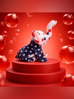 TY 2000 “Righty 2000” Republican Beanie